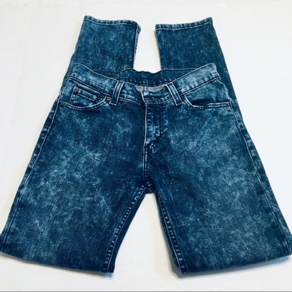 Levi’s 510 Super Skinny Acid Wash Red Tab Jeans 28 - Picture 2 of 5